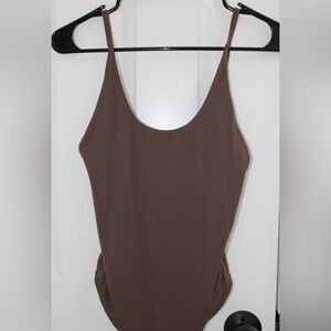 Women's Brown Bodysuit
